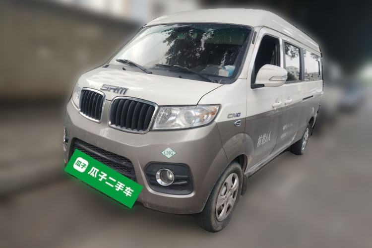 Used Jinbei New Hiace X30L CNG 2023 100L CNG Wealth Edition Bus 6/7-Seater Central Air-Conditioned Model SWCC15M