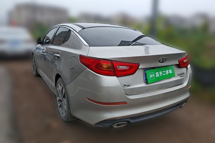 Used Kia K5 2014 2.0L Automatic LUXURY Rear Left 45 Deg