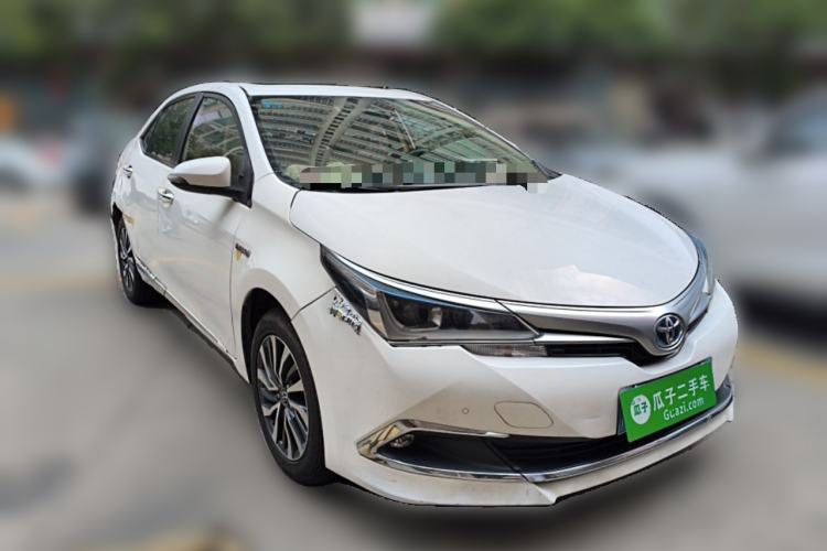 Used Toyota Corolla 2017 Revised Dual-Engine 1.8L E-CVT Elite Edition Front Right 45 Deg