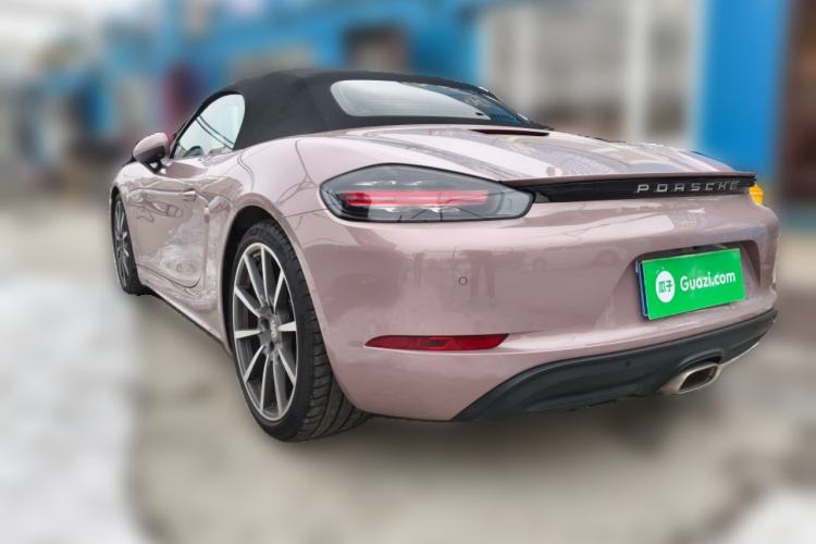 Used Porsche 718 2022 Boxster 2.0T Rear Left 45 Deg