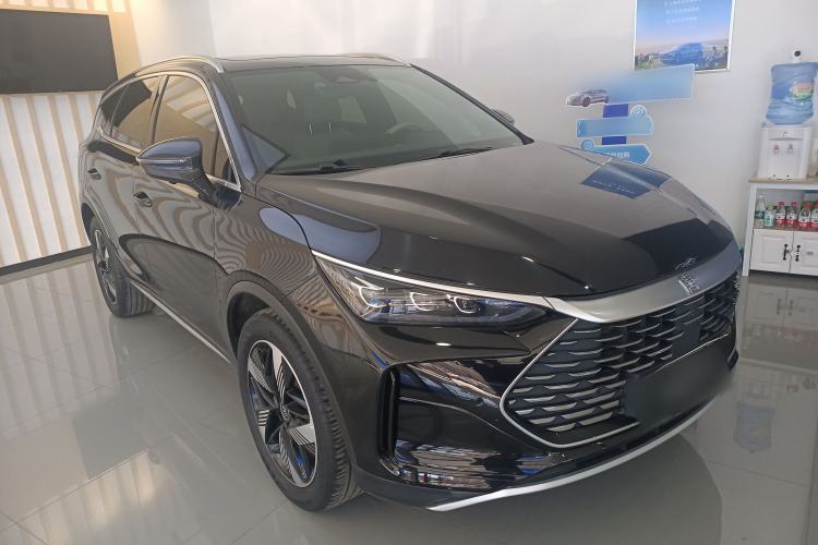 Used BYD Tang New Energy 2024 DM-i Glory Edition 112KM Prestige Model Front Right 45 Deg