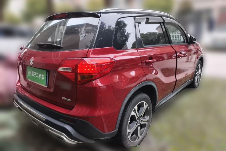 Used Suzuki Vitara 2016 1.4T Automatic 4x4 Flagship Model Rear Right 45 Deg