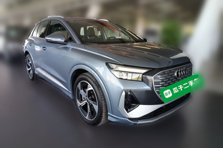 Used Audi Q4 e-tron 2024 40 e-tron Boundary Edition Front Right 45 Deg