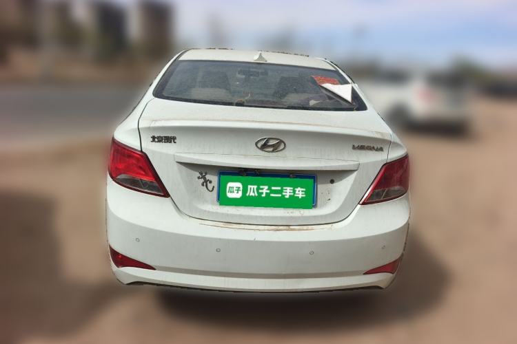 Used Hyundai Verna (older generation) 2014 1.4L Automatic Smart GLS Rear