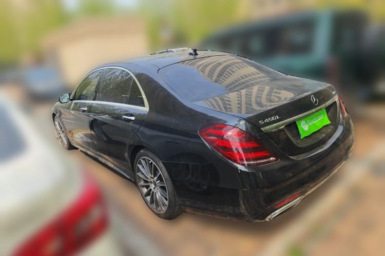 Used Mercedes-Benz S-Class 2019 S 450 L 4MATIC Rear Left 45 Deg