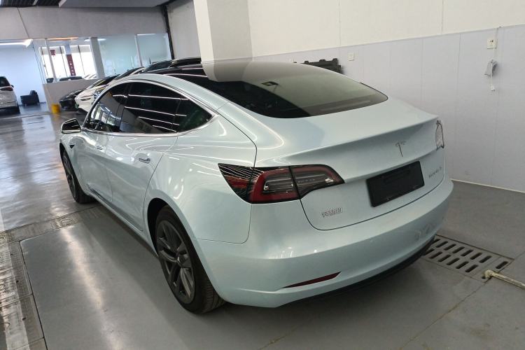 Used Tesla Model 3 2020 Standard Range Rear-Wheel Drive Upgraded Version Rear Left 45 Deg