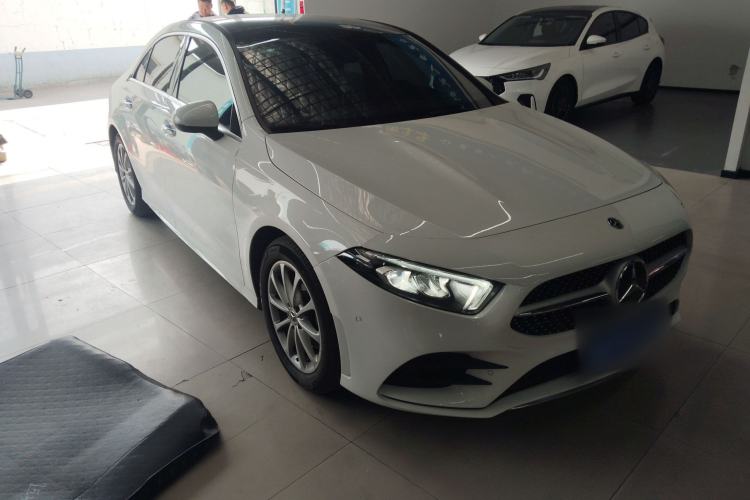 Used Mercedes-Benz A-Class 2022 Restyled A 200 L Sport Sedan Fashion Version Front Right 45 Deg