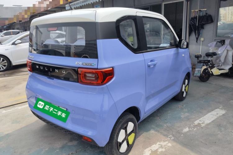 Used Wuling Hongguang MINIEV 2021 Macaron Premium Model – Lithium Iron Phosphate Rear Right 45 Deg