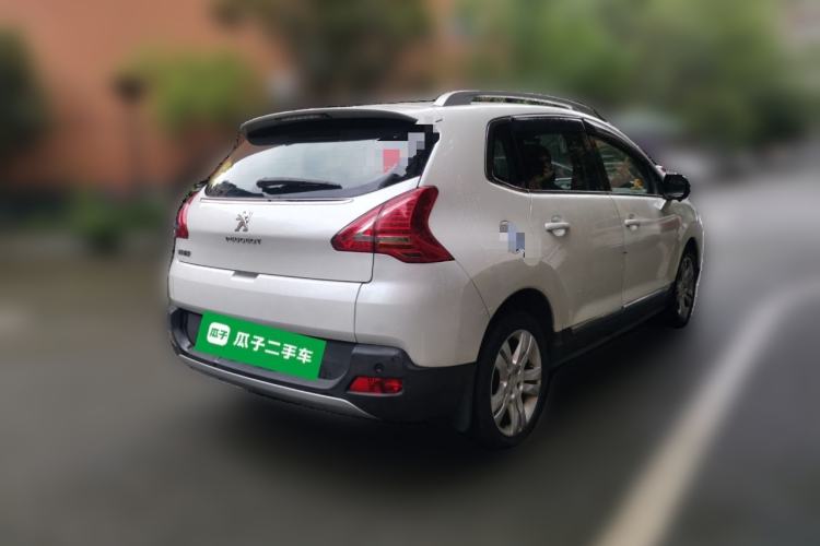 Used Peugeot 3008 2013 2.0L Automatic Trend Edition Rear Right 45 Deg