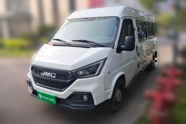 Used JMC Transit 2021 2.8T Space King Taurus Long Wheelbase Mid-Height Rear Single Tire – Step 6-Seater Diesel Euro VI JX493