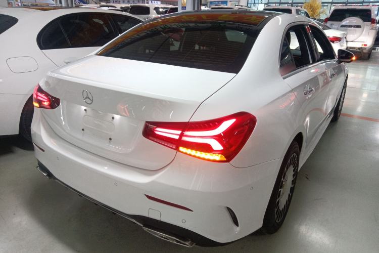 Used Mercedes-Benz A-Class 2020 Restyled A 200 L Sport Sedan Fashion Version Rear Right 45 Deg