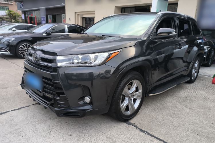 Used Toyota Highlander 2018 2.0T Four-Wheel Drive Luxury Version 7 Seats China VI Standard