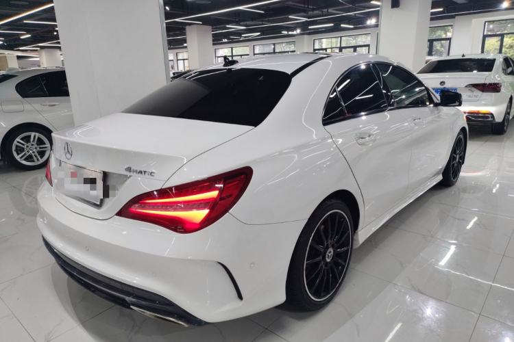 Used Mercedes-Benz CLA 2018 CLA 260 4MATIC Rear Right 45 Deg