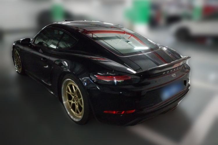 Used Porsche 718 2018 Cayman 2.0T Rear Left 45 Deg