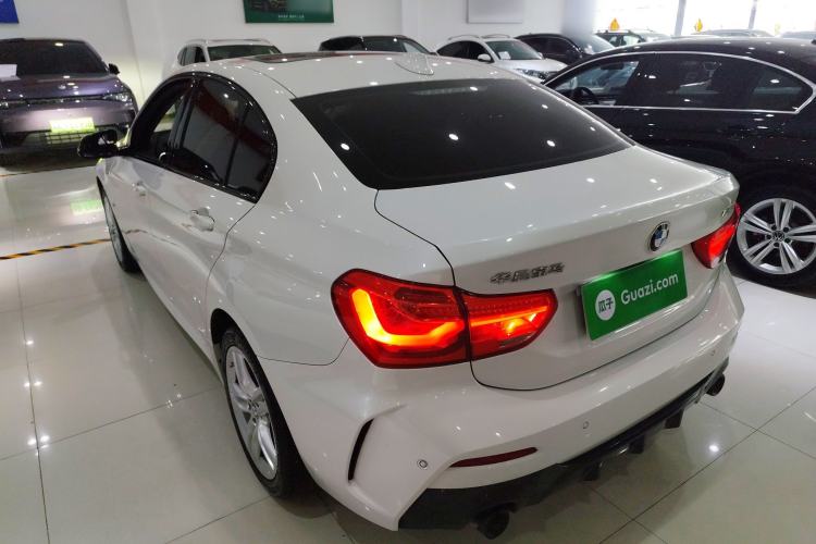 Used BMW 1 Series 2021 Revised 120i M Sport Night Edition Rear Left 45 Deg