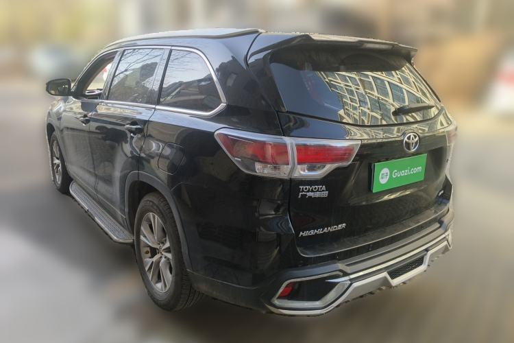 Used Toyota Highlander 2015 2.0T Four-Wheel Drive Elite Edition 7-Seater Rear Left 45 Deg