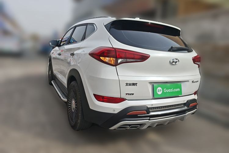 Used Hyundai Tucson 2015 1.6T Dual-Clutch Two-Wheel-Drive Smart Model Rear Left 45 Deg