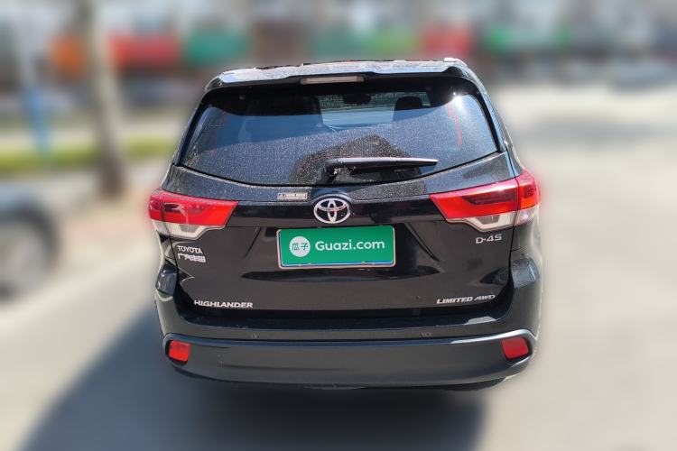 Used Toyota Highlander 2018 2.0T Four-Wheel Drive Supreme Edition 7-Seater China VI Rear