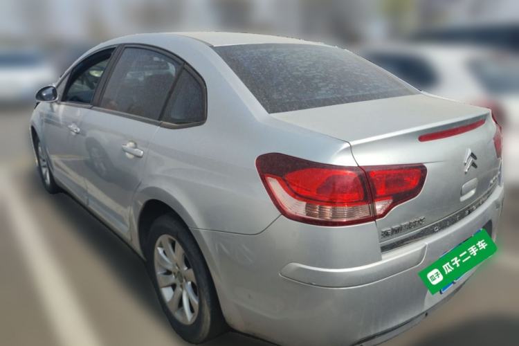 Used Citroen C-Quatre 2011 Sedan 1.6L Manual Fashion Edition Rear Left 45 Deg