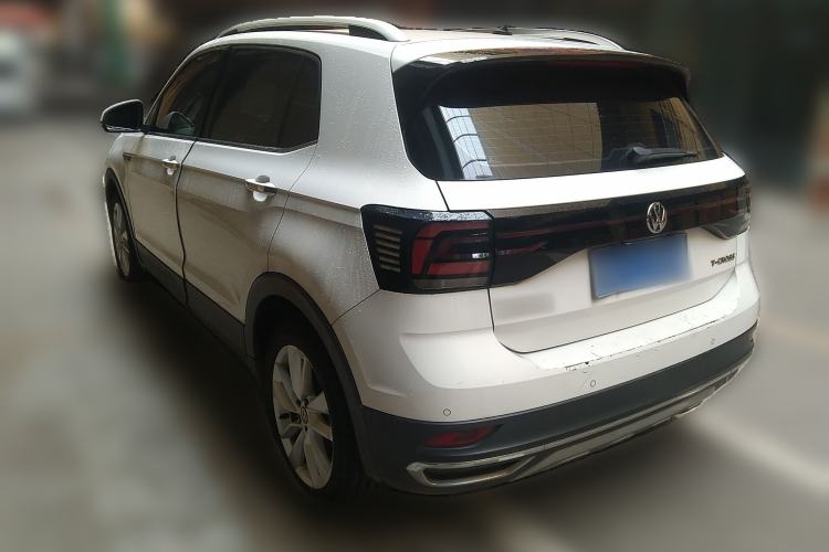 Used Volkswagen T-Cross 2019 1.5L Automatic Comfort Edition Rear Left 45 Deg