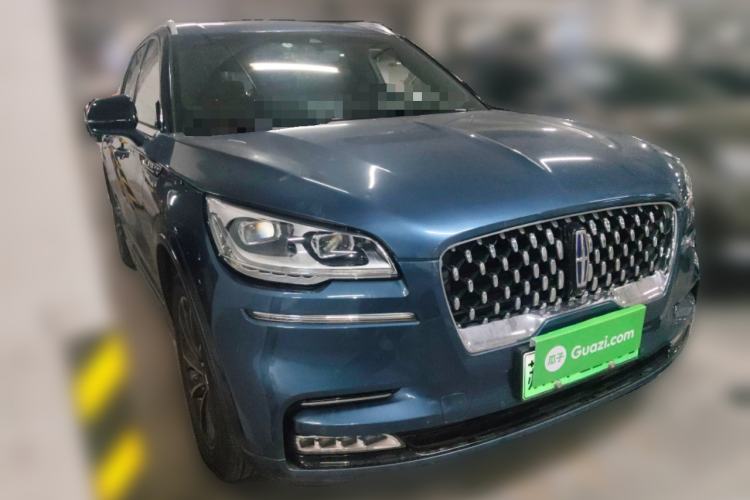 Used Lincoln Aviator New Energy 2020 3.0T V6 All-Wheel-Drive High-Performance Plug-in Hybrid Front Right 45 Deg