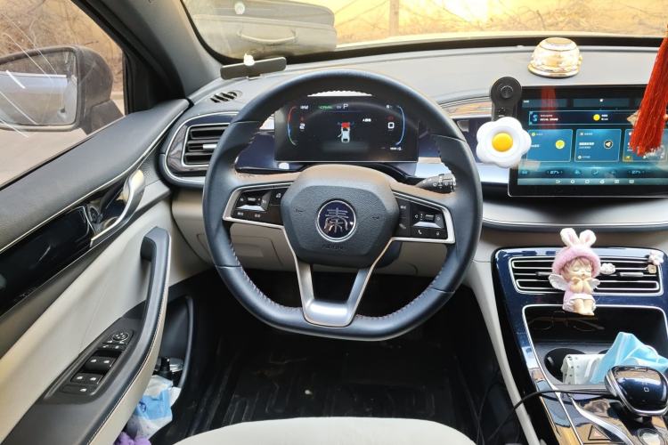 Used BYD Qin PLUS 2021 DM-i 120KM Prestige Model Steering Wheel