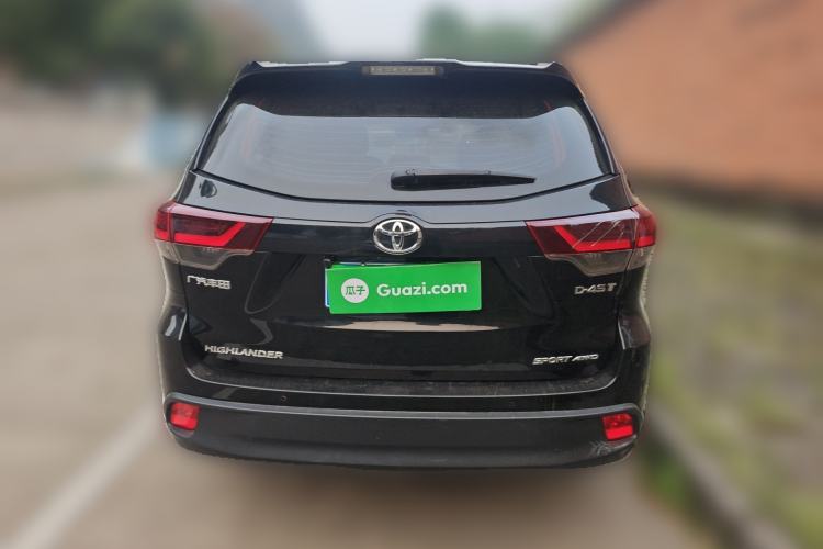 Used Toyota Highlander 2018 2.0T Four-Wheel Drive Knight Edition 7 Seats China VI Standard Rear