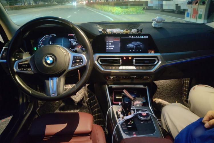 Used BMW 3 Series 2021 Second Facelift 325Li M Sport Night Edition Package Center Console