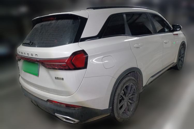 Used Dongfeng Fengon 580 2022 1.5T Automatic Enjoyment Model Rear Right 45 Deg