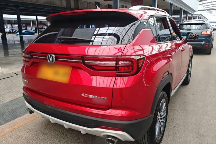 Used CHANGAN CS35PLUS 2019 1.4T DCT Chuanlian Blue Whale Edition Rear Right 45 Deg