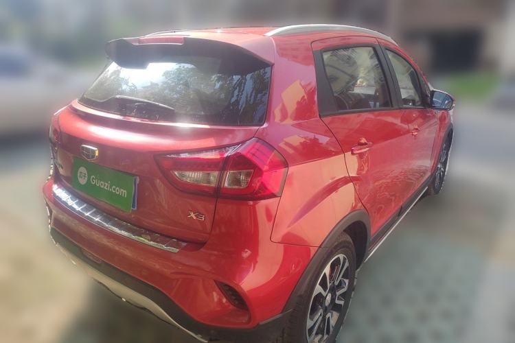 Used Geely Auto Vision X3 2017 1.5L Automatic Luxury Model Rear Right 45 Deg