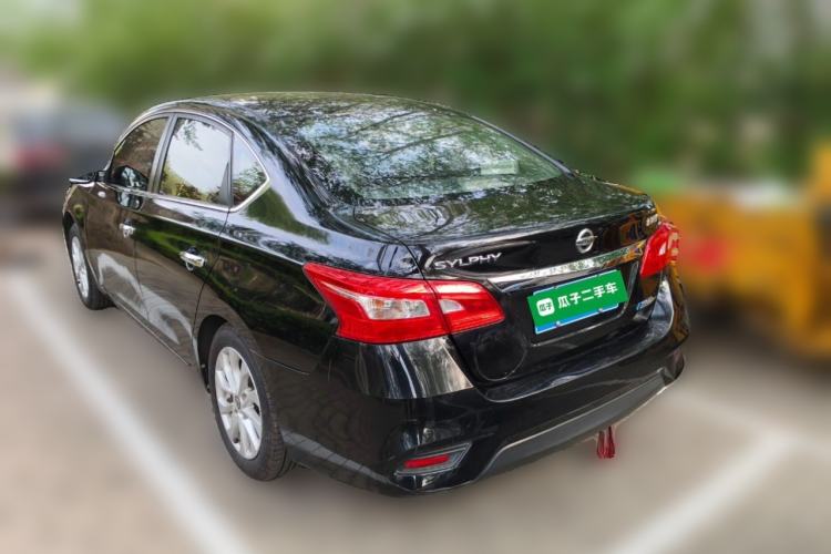 Used Nissan Sylphy 2019 1.6XV CVT Smart Connect Luxury Edition China VI Standard Rear Left 45 Deg