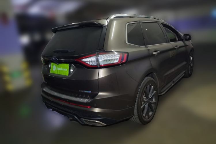 Used Ford Edge 2015 2.7T GTDi 4x4 Sporty 7-Seater Rear Right 45 Deg