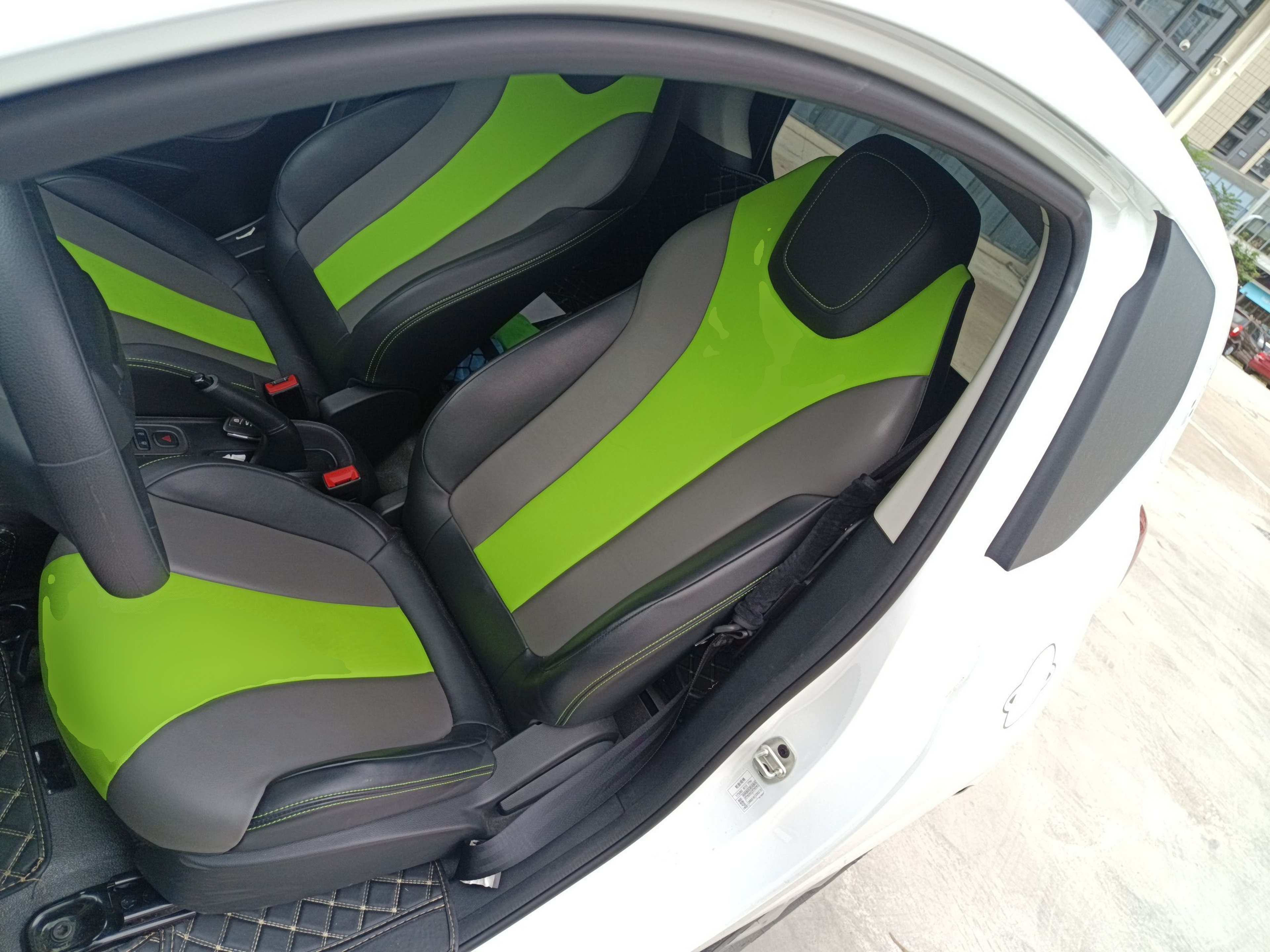 Avant de la voiture