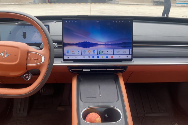 Used Dongfeng eπ eπ007 2025 Model Pure-Electric 565 All-Wheel-Drive Max Leading Edition Audio And AC Panel