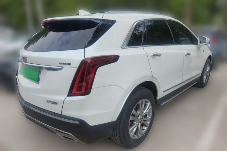 Used Cadillac XT5 2021 2.0T Two-Wheel Drive Luxury Version Rear Right 45 Deg