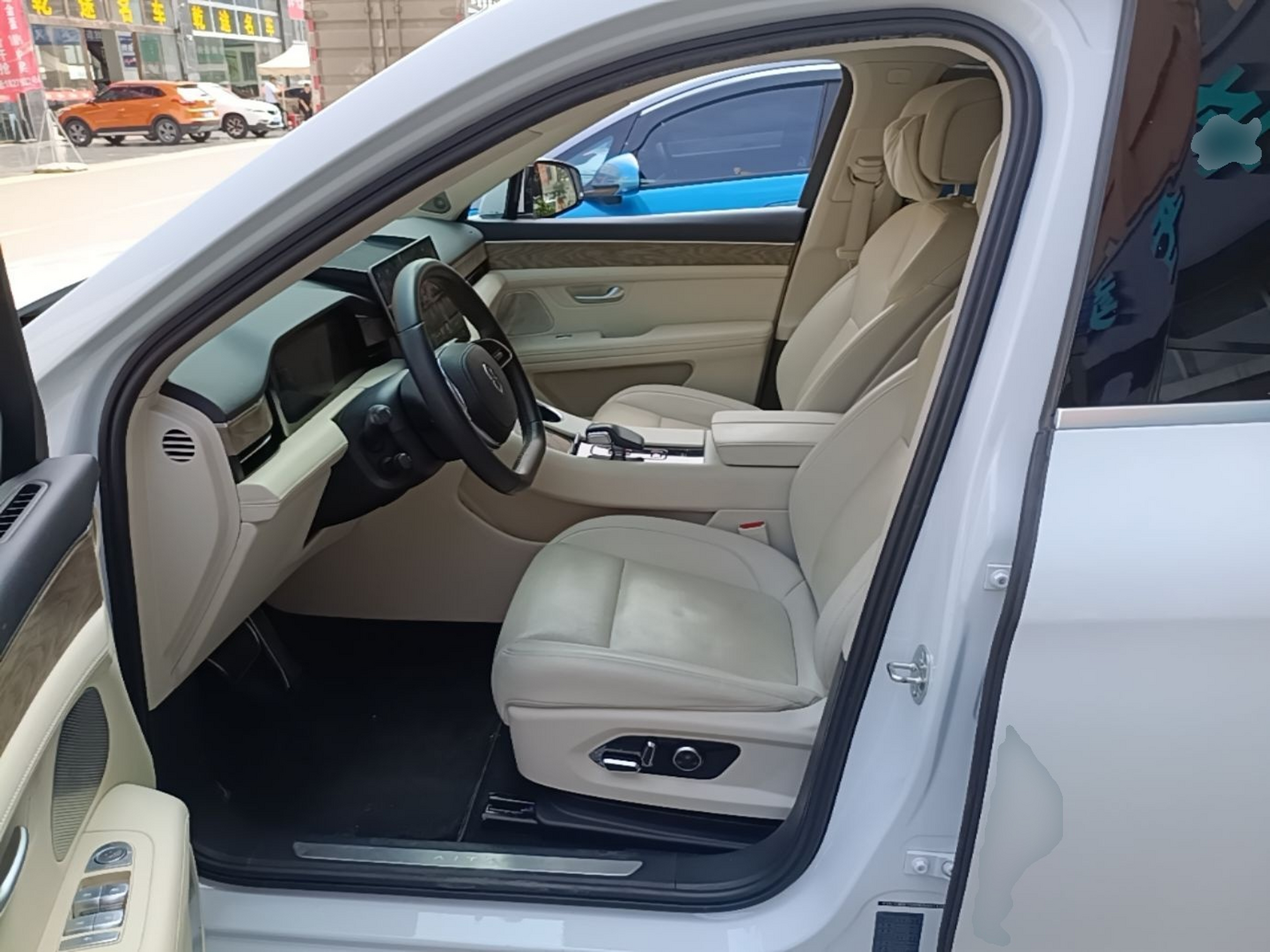 Avant de la voiture