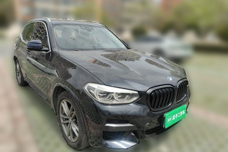 Used BMW X3 2021 xDrive28i M Sport Package Front Right 45 Deg
