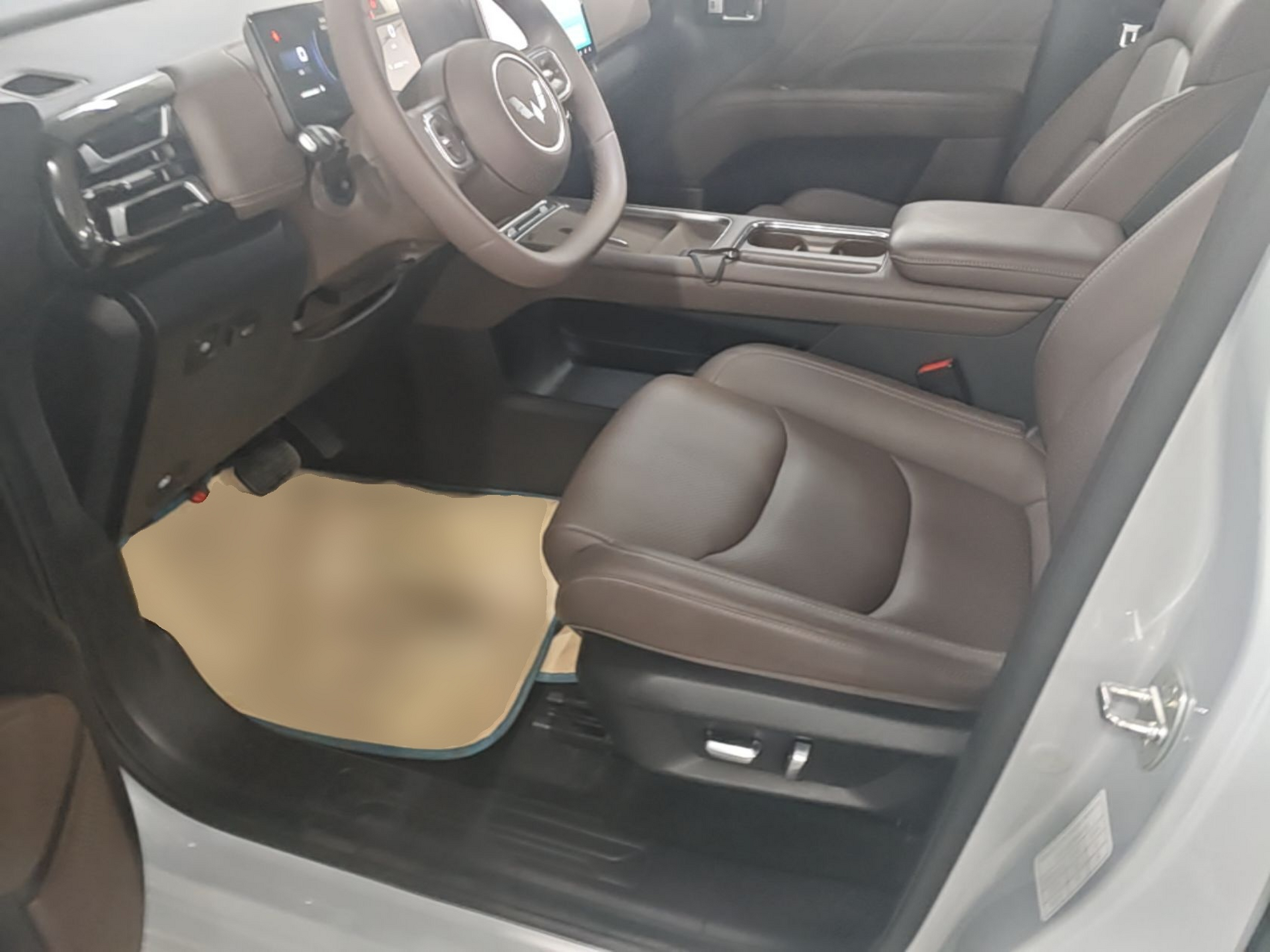 Avant de la voiture