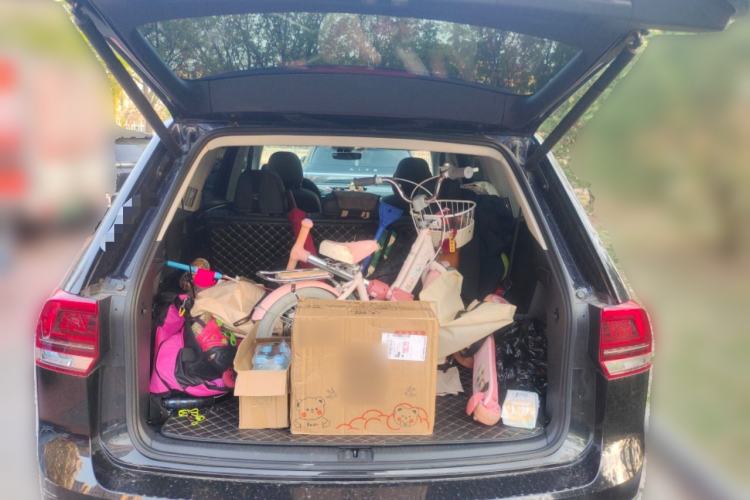 Used Volkswagen Teramont 2017 380TSI Four-Wheel Drive Luxury Edition Trunk