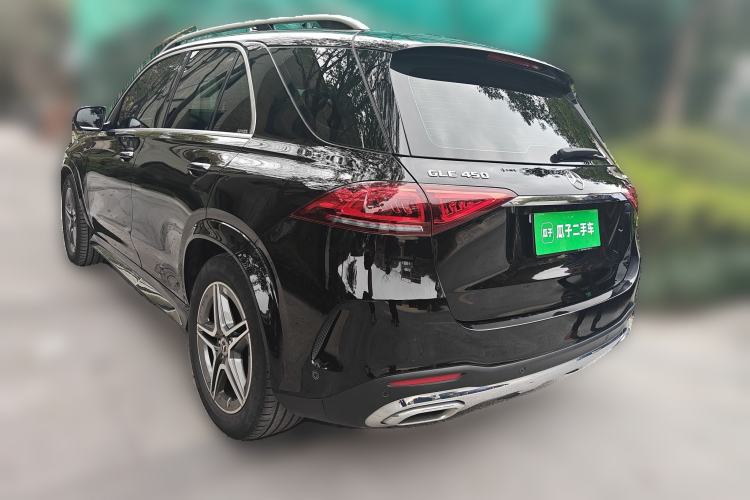 Used Mercedes-Benz GLE 2021 GLE 450 4MATIC Luxury Model Rear Left 45 Deg