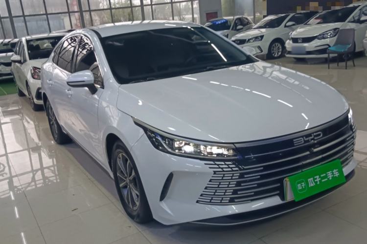 Used BYD Destroyer 05 2023 Champion Edition DM-i 55KM Luxury Model Front Right 45 Deg