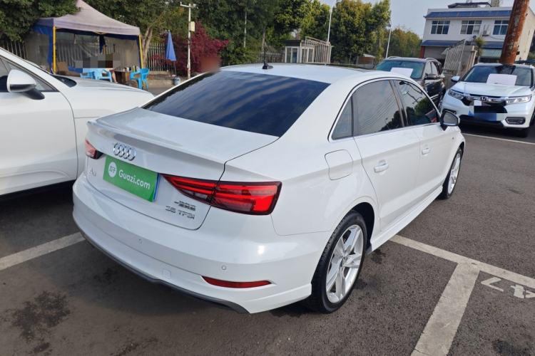 Used Audi A3 2020 Limousine 35 TFSI Fashion Edition China VI Emission Standard Rear Right 45 Deg