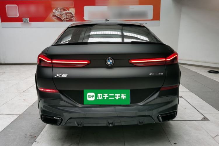 Used BMW X6 2022 Second Facelift xDrive40i M Sport Package Rear