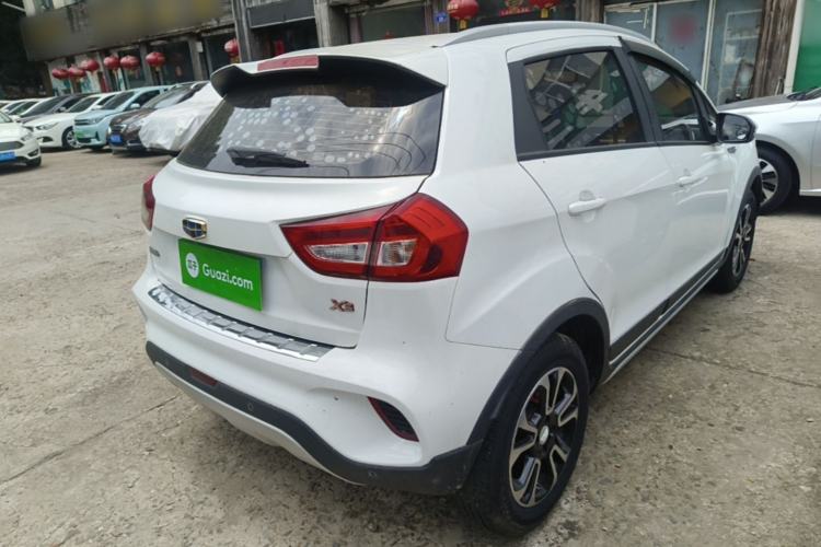 Used Geely Auto Vision X3 2017 1.5L Automatic Luxury Model Rear Right 45 Deg