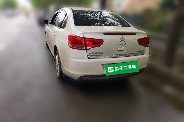 Used Citroen C-Quatre 2013 1.6L Manual Prestige CNG Model Rear Left 45 Deg