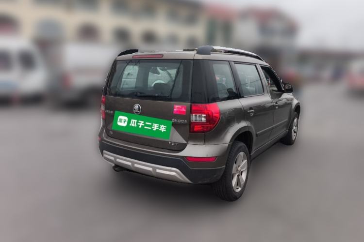 Used Skoda Yeti 2014 1.4TSI Manual Explore Edition Rear Right 45 Deg