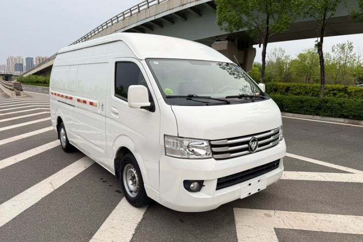 Used Foton Scenic G9 2021 2.4L Gasoline Commercial Version Long Wheelbase High Roof 2-Seater Van Model 4K22D4M