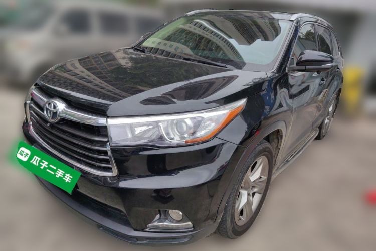Used Toyota Highlander 2015 2.0T Four-Wheel Drive Luxury Navigation Version with 7 Seats