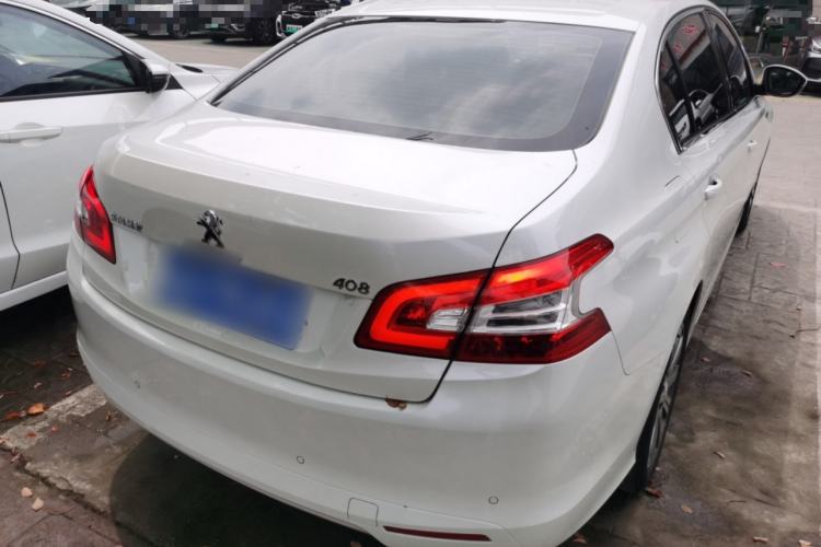 Used Peugeot 408 2015 1.2T Automatic Luxury Edition Rear Right 45 Deg